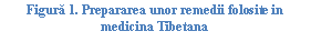 Text Box: ura 17. Prepararea unor remedii folosite in medicina Tibetana